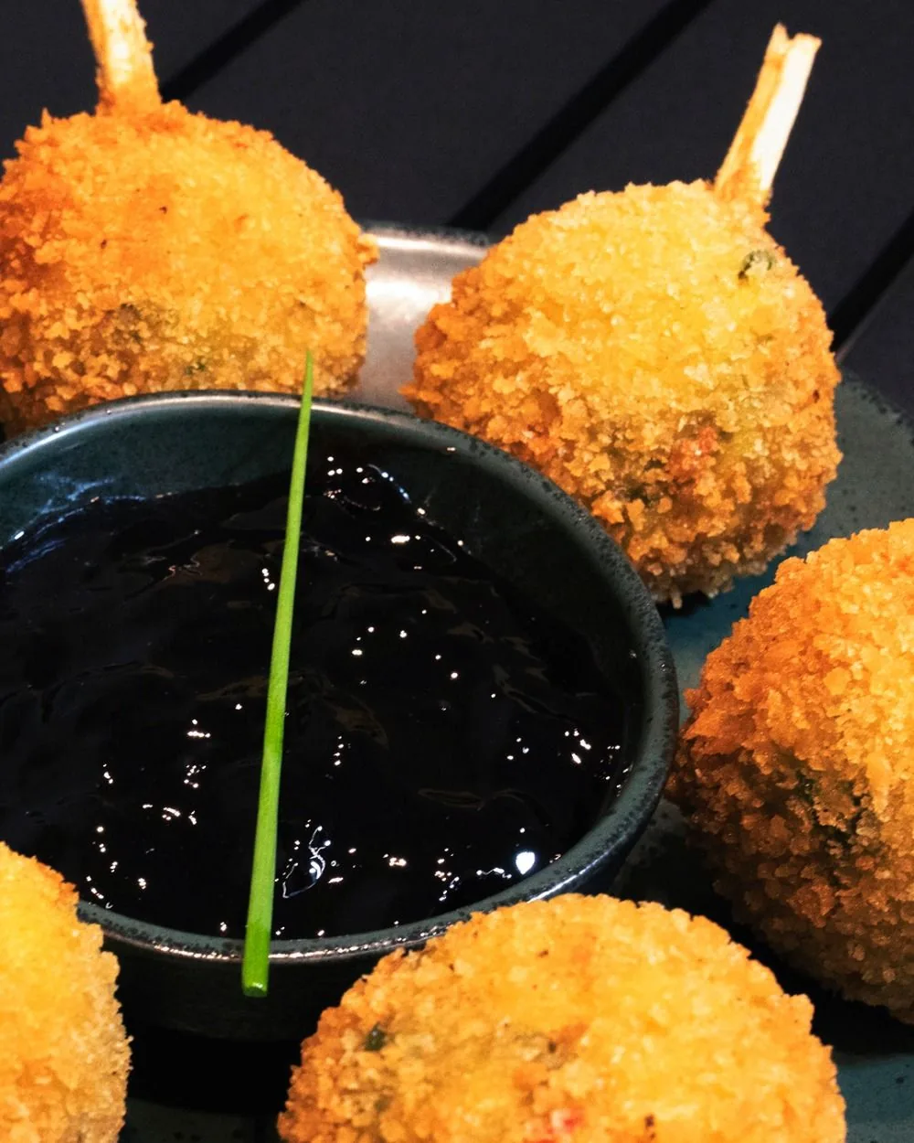 Bolinho de Siri na Cana